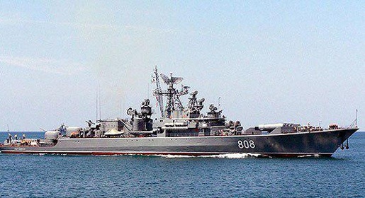 Сторожевой корабль ЧФ «Пытливый» отстрелялся ракетами по воздушным целям в Чёрном море