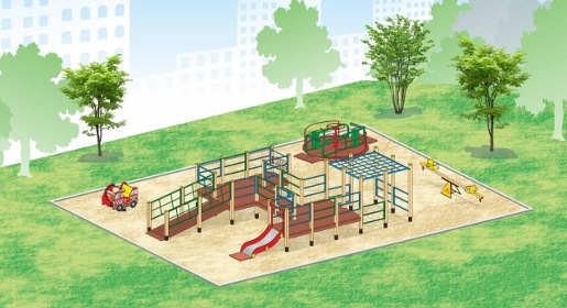 Строительство площадки для детей-инвалидов началось в Детском парке Симферополя