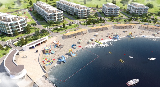 «Интерстрой» представил проект строительства апарт-отеля «Адмиральская лагуна» и реконструкции общедоступного пляжа