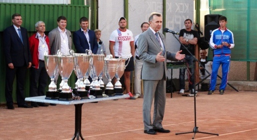 Открытие первого Всероссийского турнира по теннису среди ветеранов состоялось в Симферополе (ФОТО)
