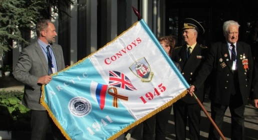 Британские ветераны арктических морских конвоев прибыли в Крым (ФОТО)
