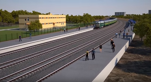 Проектировщики обнародовали видеопрезентацию проекта железнодорожных подходов к Крымскому мосту со стороны Керчи (ВИДЕО)