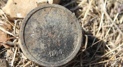 Пиротехники МЧС обнаружили на территории Мекензиевых гор останки красноармейца (ФОТО)
