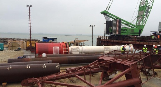 Группа компаний «Генлизинг» поставила гидромолот на строительство Крымского моста 