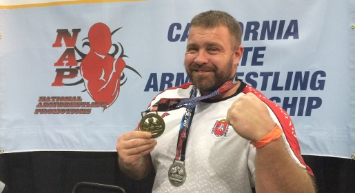 Крымчанин стал победителем двух турниров по армспорту в США