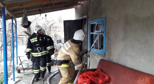 Часть жилого дома обрушилась в Первомайском районе в результате взрыва газового баллона (ФОТО)