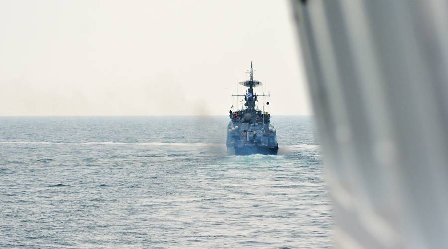 Расчеты радиотехнических постов Черноморского флота провели учения по обеспечению безопасности судоходства
