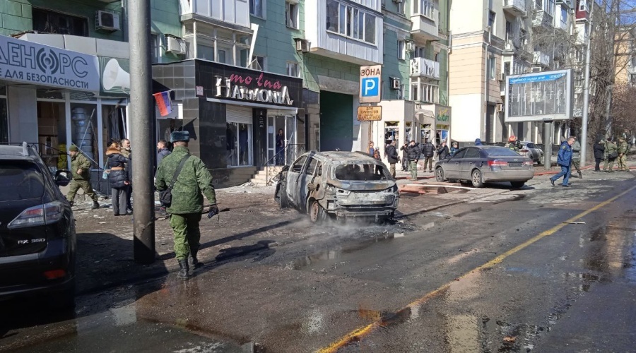 Власти ДНР подтвердили гибель 16 человек при взрыве «Точки-У» в центре Донецка 
