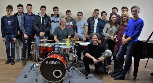 Итальянские джазмены провели мастер-класс по импровизации для студентов Симферопольского музучилища