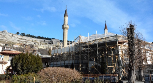 Восстановление кровли Ханской мечети в Бахчисарае завершат в марте