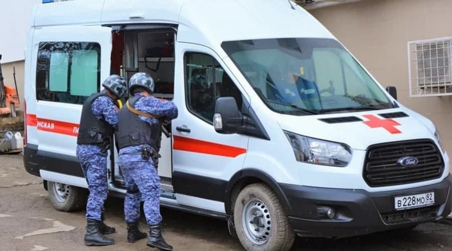 Автомобили «скорой» в Крыму оснастят видеокамерами снаружи и внутри