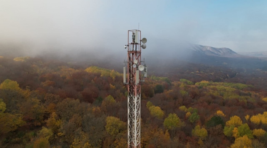 Пять новых объектов мобильной связи появились в Крыму