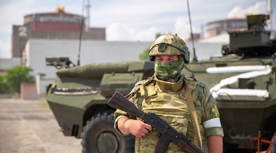 Бойцы Росгвардии задержали двух наводчиков ВСУ на Запорожской АЭС