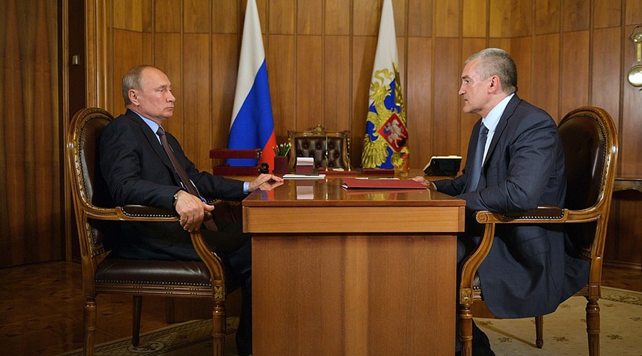 Аксёнов доложил Путину о рывке в развитии Крыма