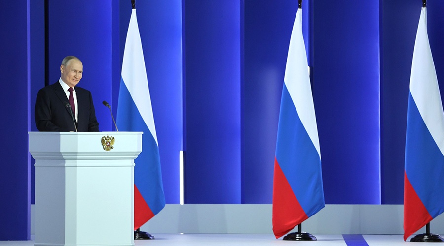 Путин выступит с обращением к Федеральному Собранию в последний день зимы