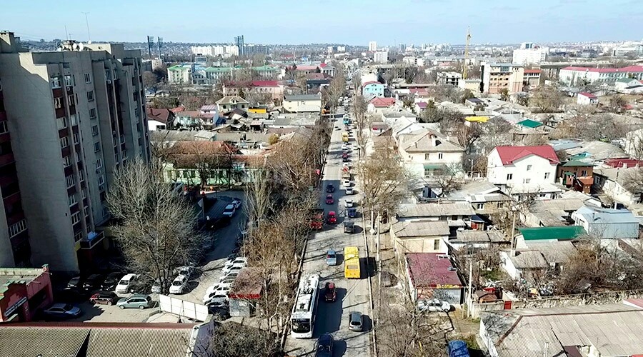 Движение на улице Козлова в Симферополе перекроют с 7 марта для укладки асфальта