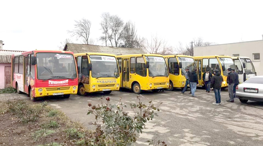 Власти Джанкоя частично возобновили работу общественного транспорта в городе