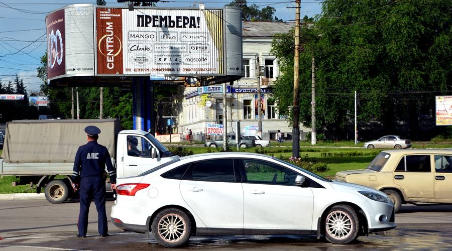 Госавтоинспекция попросила убрать пешеходный переход у Куйбышевского кольца в Симферополе