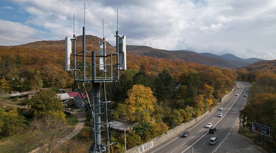 «К-телеком» обеспечил мобильной связью 12 территорий в Крыму в 2021-м