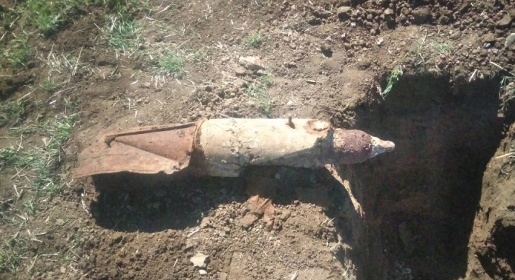 Саперы обезвредили 50-килограммовую бомбу в Ленинском районе Крыма
