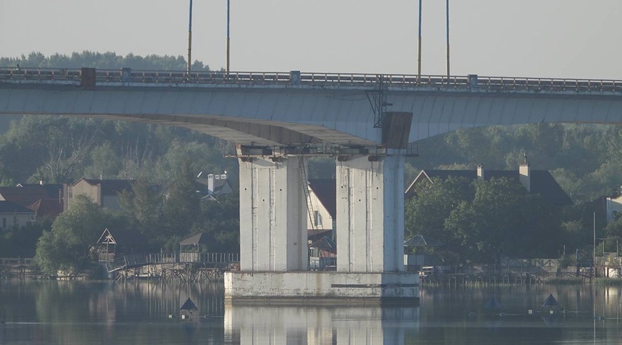 Строившая Крымский мост компания отремонтировала мост через Днепр в Херсоне