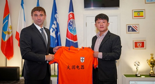 Делегация из Китая посетила Крымский футбольный союз