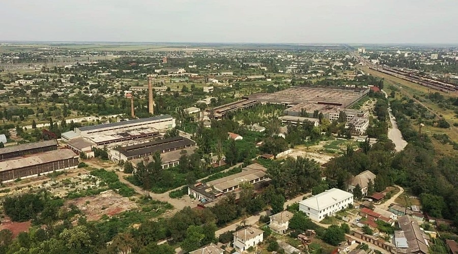 Расчистку площадки под первый в Крыму государственный индустриальный парк начали в Джанкое