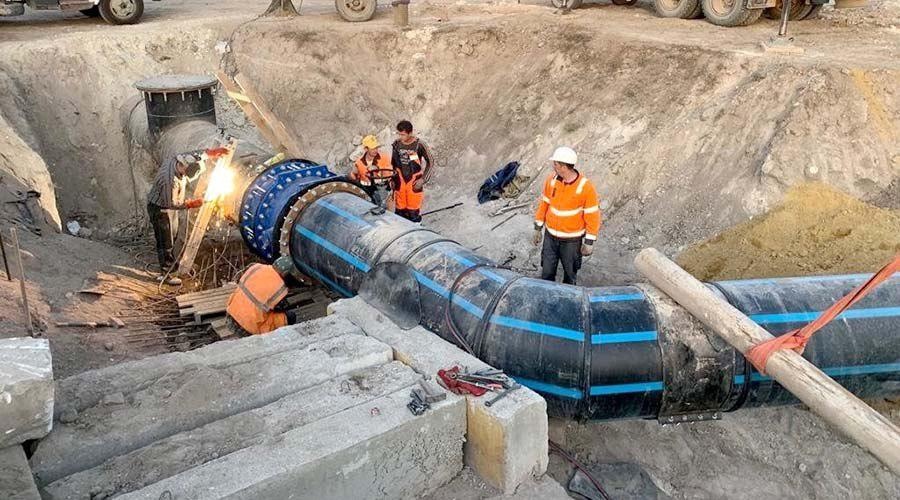 Новый трубопровод для обеспечения пресной водой востока Крыма сдан в эксплуатацию
