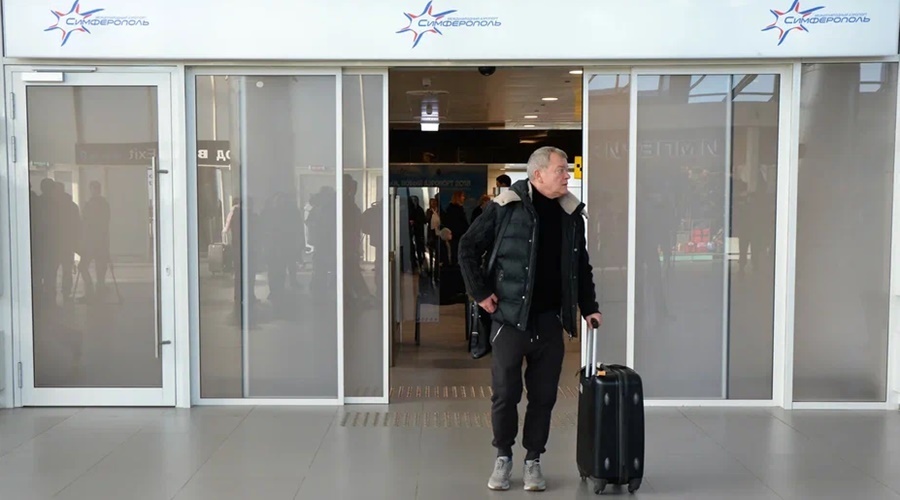 Пассажиропоток аэропорта Симферополь вырос за год на 48%