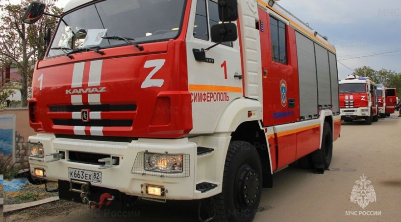 На пожарах в новогодние праздники в Крыму погиб один человек