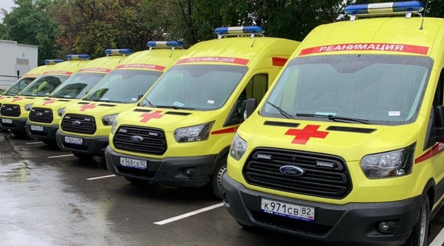 Крымский центр медицины катастроф получил 14 новых автомобилей