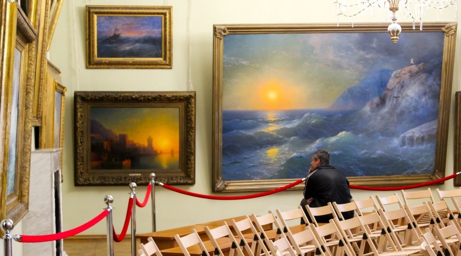 Число посетителей галереи Айвазовского в Феодосии снизилось втрое из-за COVID-19