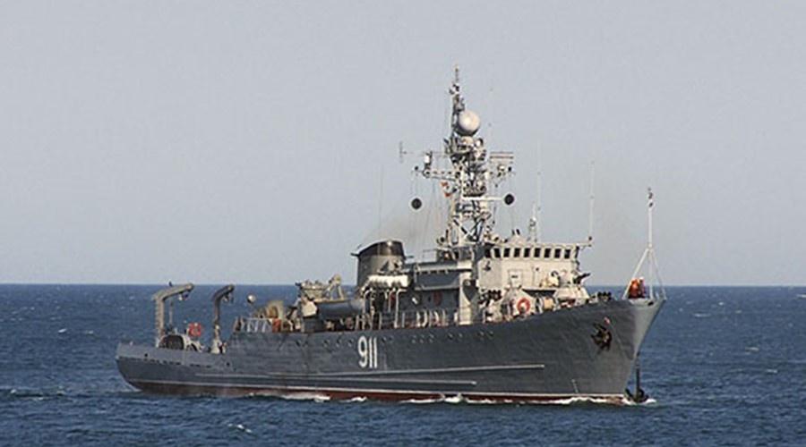 Тральщики Черноморского флота «Ковровец» и «Иван Голубец» преодолели условное минное заграждение
