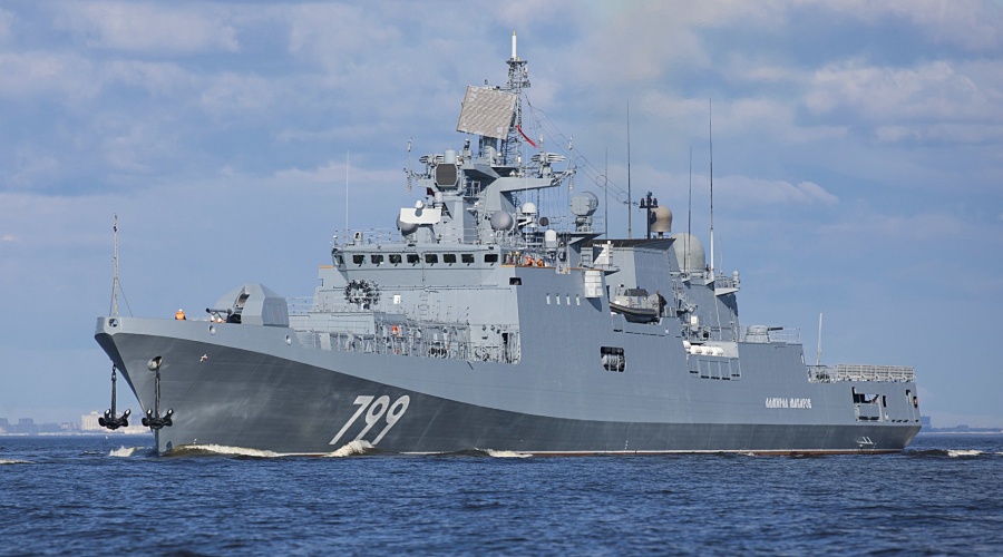 Корабли Черноморского флота провели учения с военными Алжира в Средиземном море