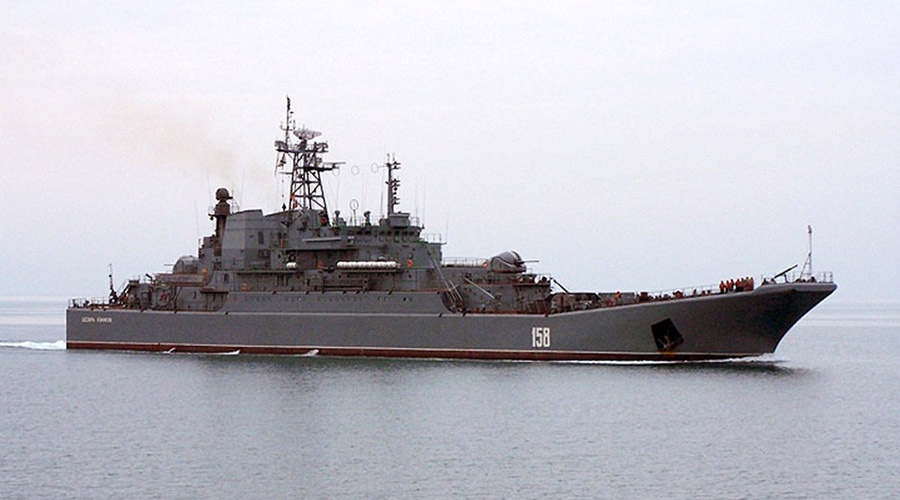 Курсанты «Рязанского десантного училища» провели учения на Черноморском флоте