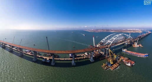 Инфоцентр «Крымский мост» представил альманах к двухлетию с начала строительства объекта