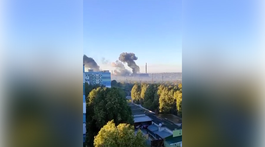 Мощные взрывы прогремели утром в Киеве, Днепропетровске и других областных центрах