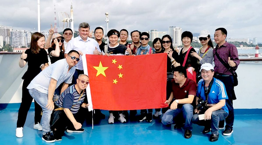 Китайские туроператоры заинтересовались черноморскими круизами лайнера «Князь Владимир»