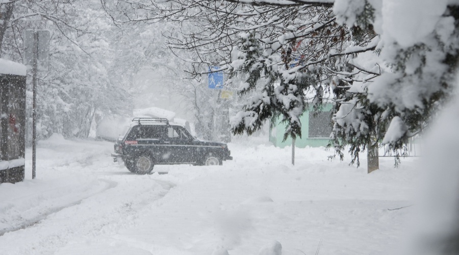 Дожди со снегом ожидаются в Крыму до конца текущей недели