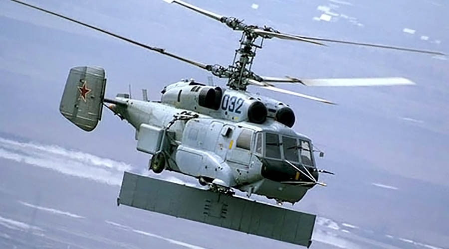 Летчики ЧФ приступили к тренировкам на поступившем в прошлом году вертолете