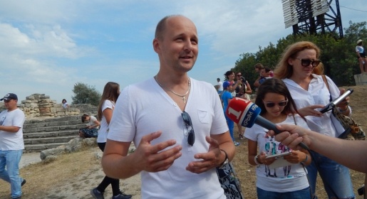 В Севастополе турист из Латвии восхитился открытостью Путина