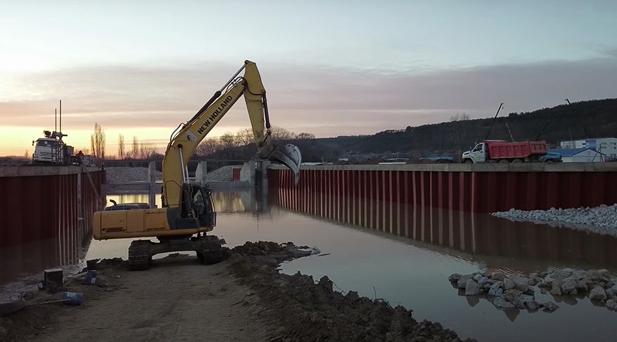 Трубу от гидроузла на Бельбеке врежут в севастопольский водовод 19 февраля