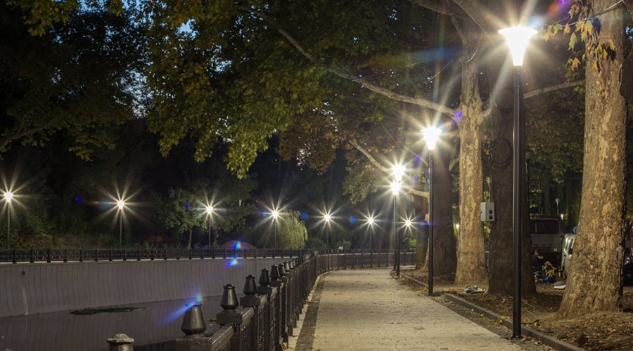 Симферопольский «Город» обновил освещение на 20 улицах