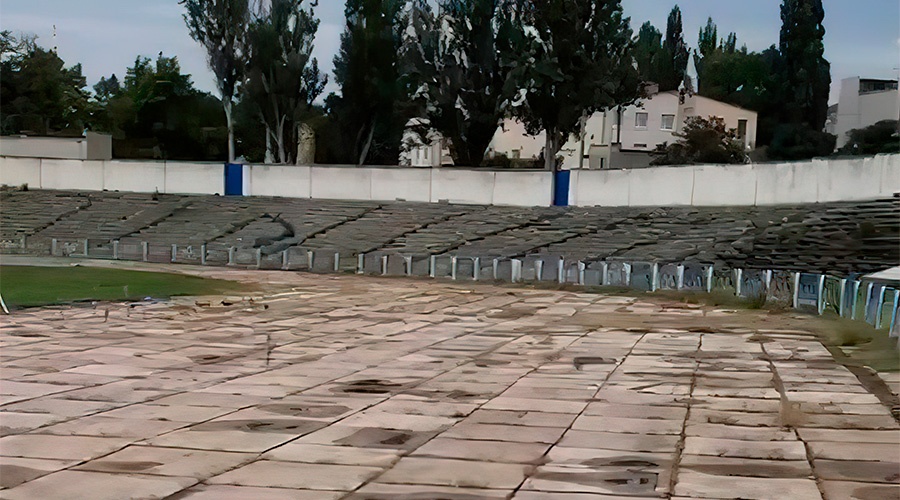 Стадион в Херсоне реконструируют по примеру комплекса «Арена-Крым» в Евпатории