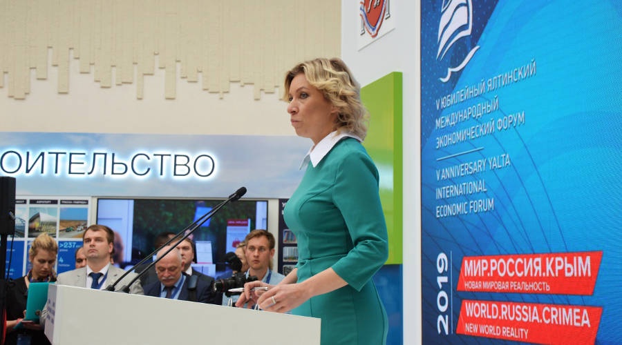 Захарова рассказала о потерях Евросоюза из-за непризнания российского Крыма