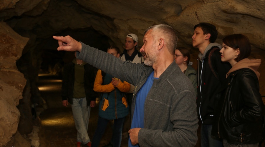 Пещеру «Таврида» за три дня в новогодние праздники посетили 2,5 тыс человек