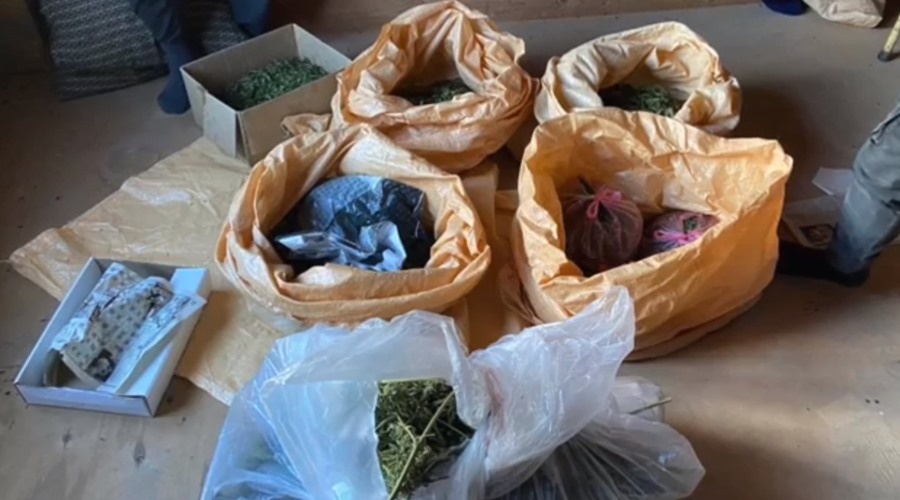 Сотрудники ФСБ нашли у двух братьев в Крыму 7 кг марихуаны на продажу