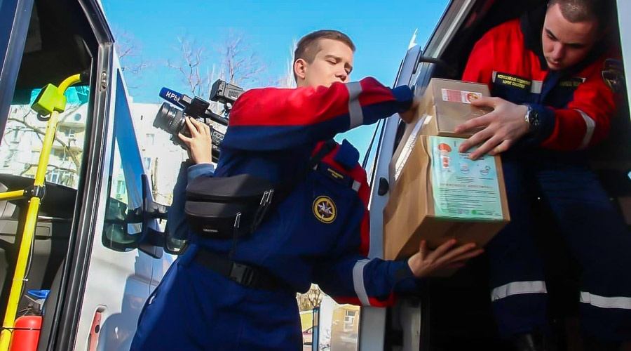 Крым сегодня отправит первые 20 тонн гуманитарной помощи для жителей Донбасса