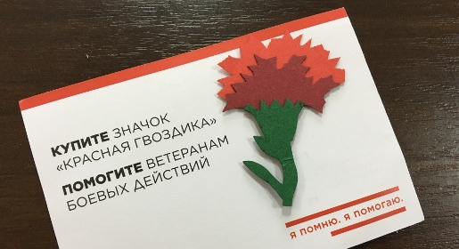 Крым присоединится к благотворительной акции «Красная гвоздика» 9 мая