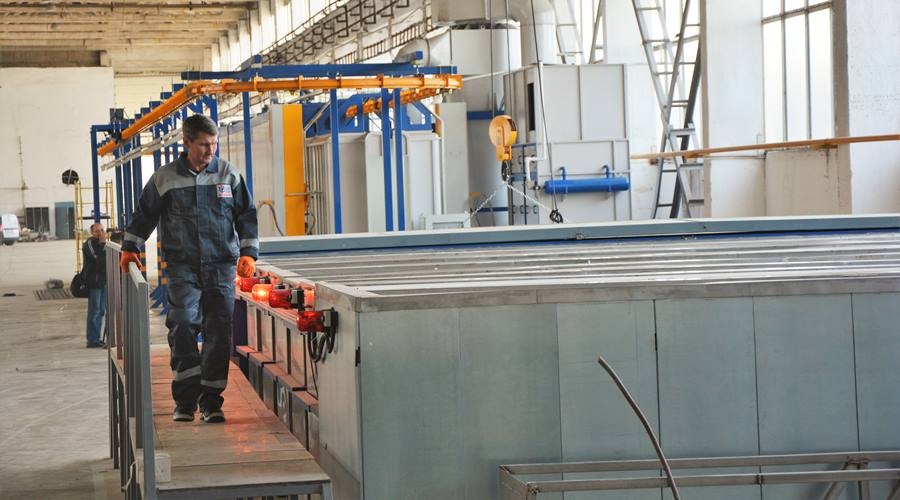 Линию производства алюминиевых профилей запустили в первом в Крыму частном технопарке